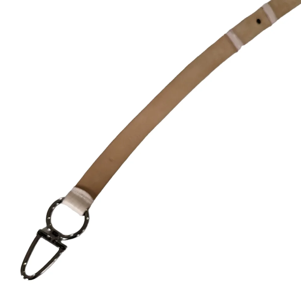 Carlisle Light Pink Leather Belt Size Medium